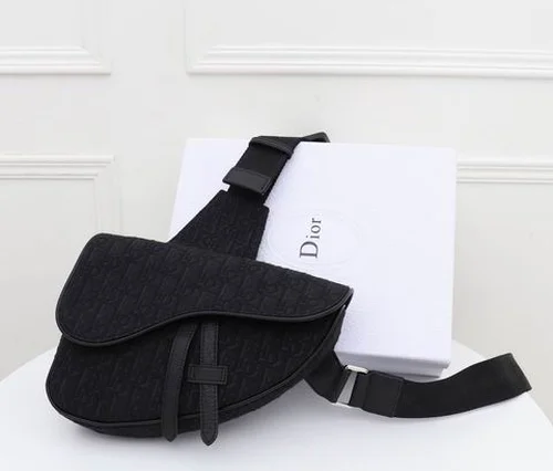 11 Dior Saddle Women Bag Medium Luxury Oblique Canvas