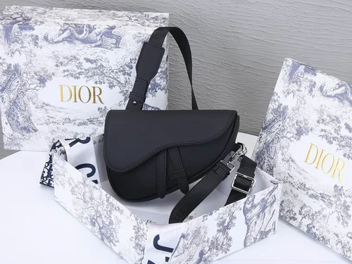 11 Dior Saddle Women Bag Medium Luxury Oblique Canvas