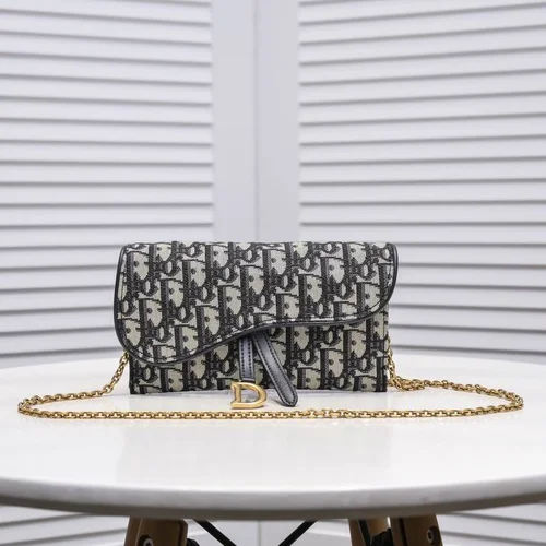 11 Dior Saddle Women Bag Medium Luxury Oblique Canvas