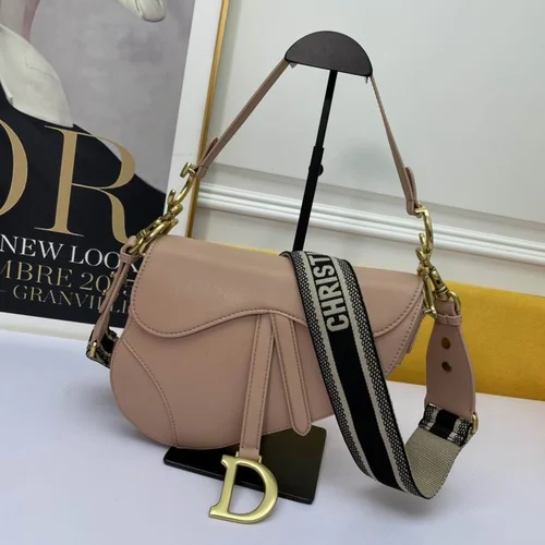 11 Dior Saddle Women Bag Medium Luxury Oblique Canvas