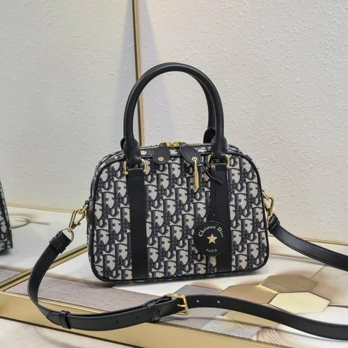 11 Dior Bowling Bag Medium Women Luxury Quilted Cannage