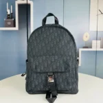 11 Dior Backpack Large Women Men Luxury Oblique Canvas