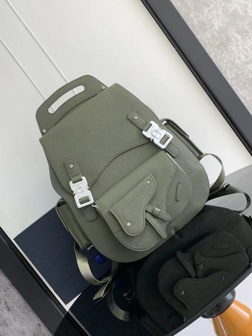 11 Dior Backpack Large Women Men Luxury Oblique Canvas