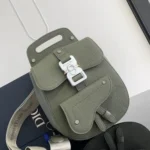 11 Dior Backpack Large Women Men Luxury Oblique Canvas