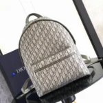 11 Dior Backpack Large Women Men Luxury Oblique Canvas