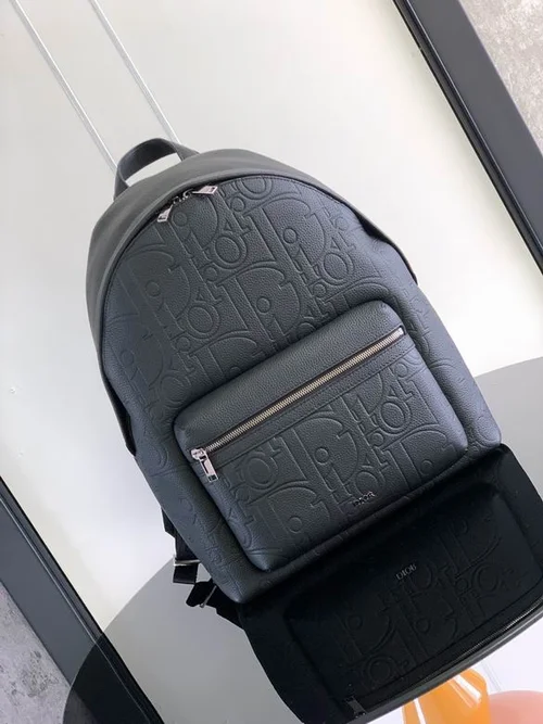 11 Dior Backpack Large Women Men Luxury Oblique Canvas