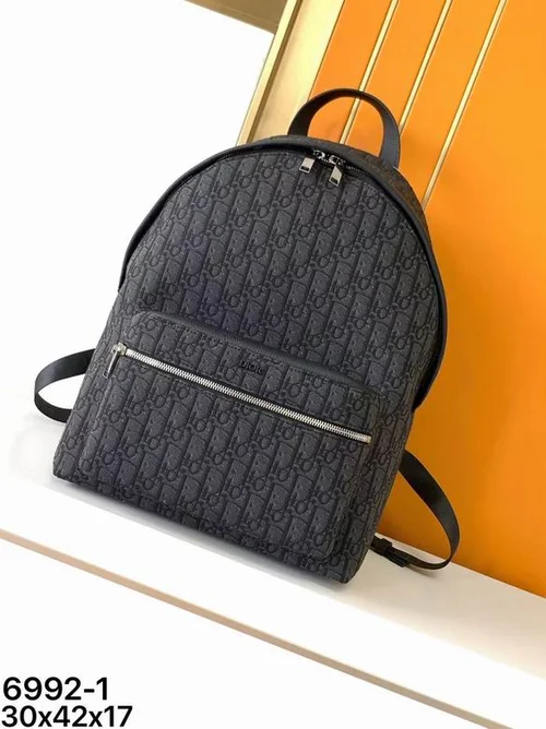 11 Dior Backpack Large Women Men Luxury Oblique Canvas