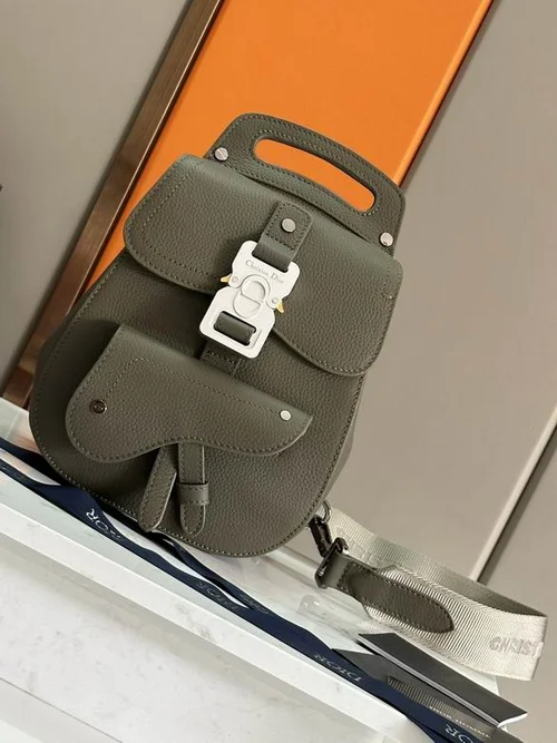 11 Dior Backpack Large Women Men Luxury Oblique Canvas