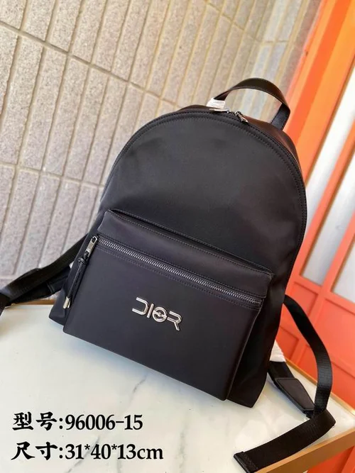 11 Dior Backpack Large Women Men Luxury Oblique Canvas