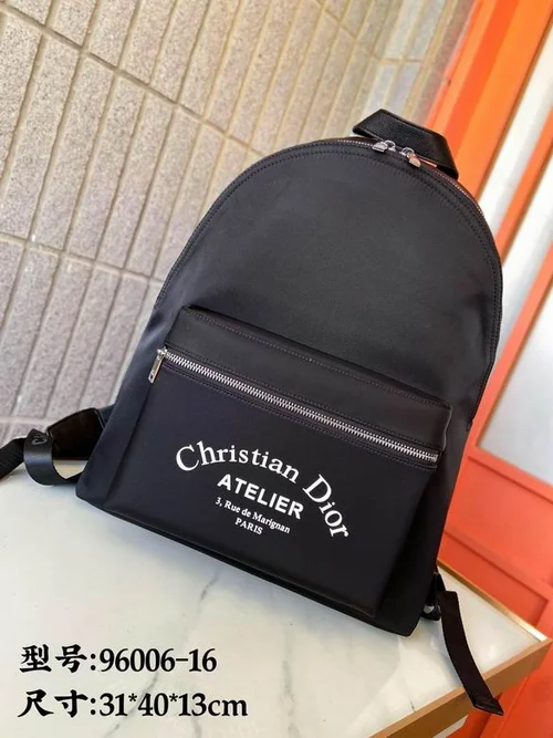 11 Dior Backpack Large Women Men Luxury Oblique Canvas