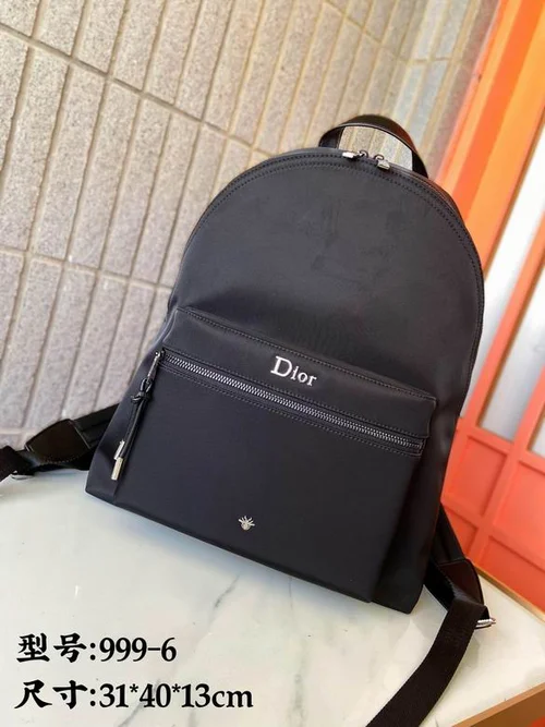 11 Dior Backpack Large Women Men Luxury Oblique Canvas
