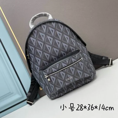 11 Dior Backpack Large Women Men Luxury Oblique Canvas