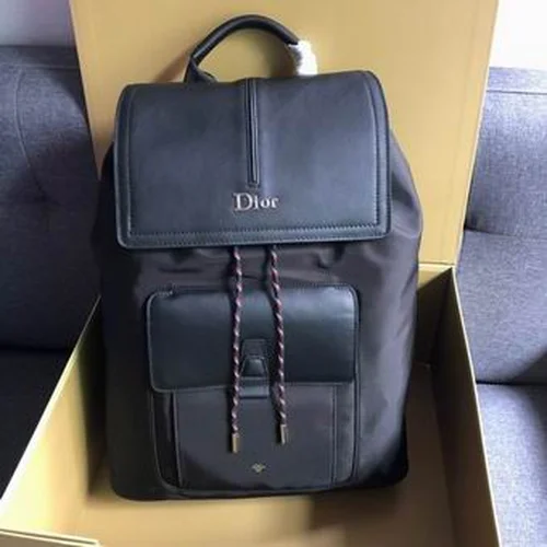 11 Dior Backpack Large Women Men Luxury Oblique Canvas