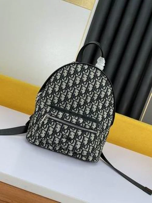 11 Dior Backpack Large Women Men Luxury Oblique Canvas