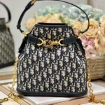 11 Dior Bucket Bag Small Drawstring Women Luxury Leather