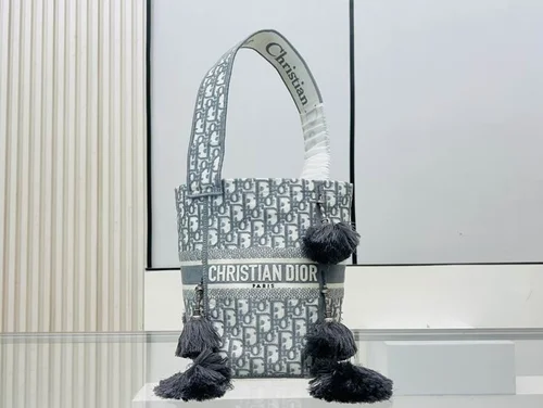 11 Dior Bucket Bag Small Drawstring Women Luxury Leather