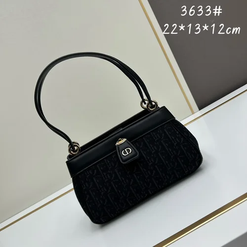 11 Dior Underarm Bag Small Women Luxury Oblique Canvas