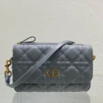 11 Dior Caro Medium Handbag Women Luxury Quilted Leather