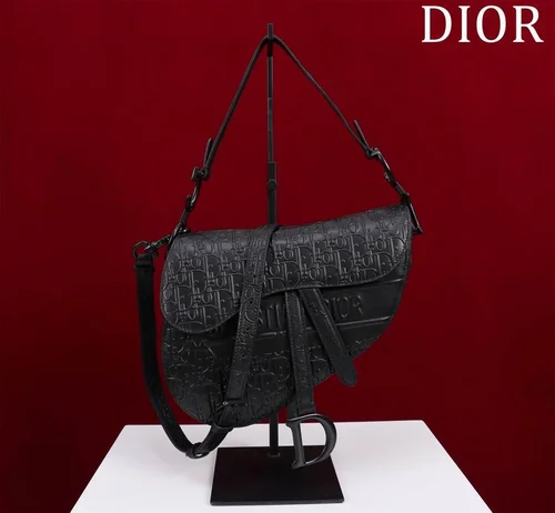 11 Dior Saddle Women Bag Medium Luxury Oblique Canvas