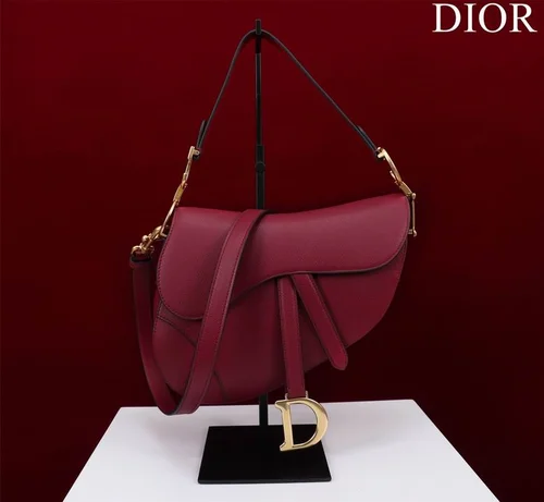 11 Dior Saddle Women Bag Medium Luxury Oblique Canvas