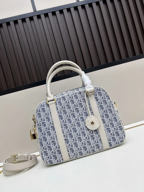 11 Dior Bowling Bag Medium Women Luxury Quilted Cannage