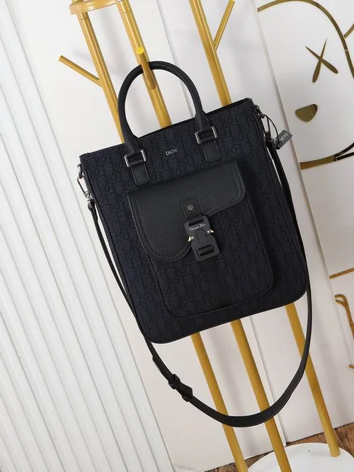 11 Dior Backpack Large Women Men Luxury Oblique Canvas