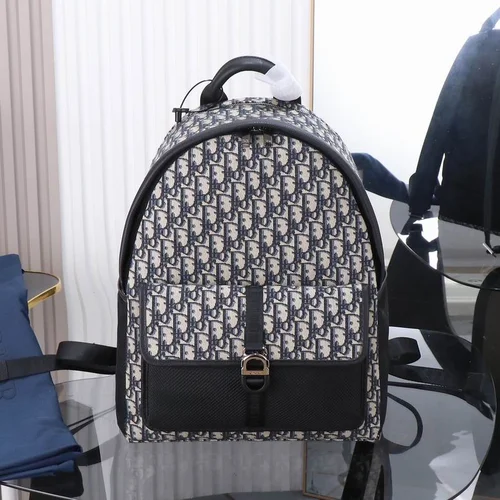 11 Dior Backpack Large Women Men Luxury Oblique Canvas