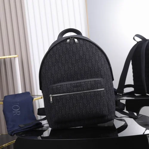11 Dior Backpack Large Women Men Luxury Oblique Canvas