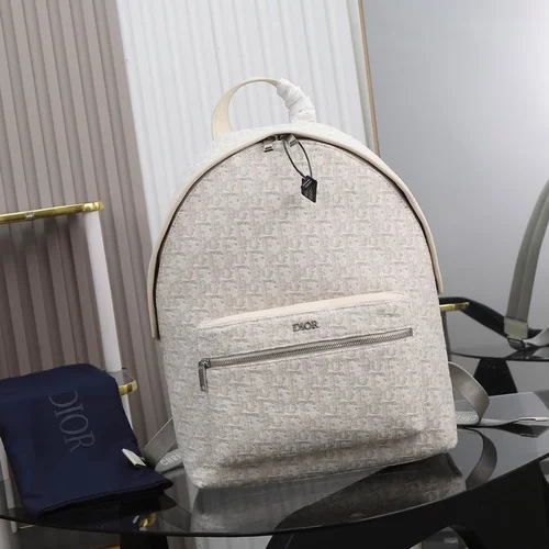 11 Dior Backpack Large Women Men Luxury Oblique Canvas