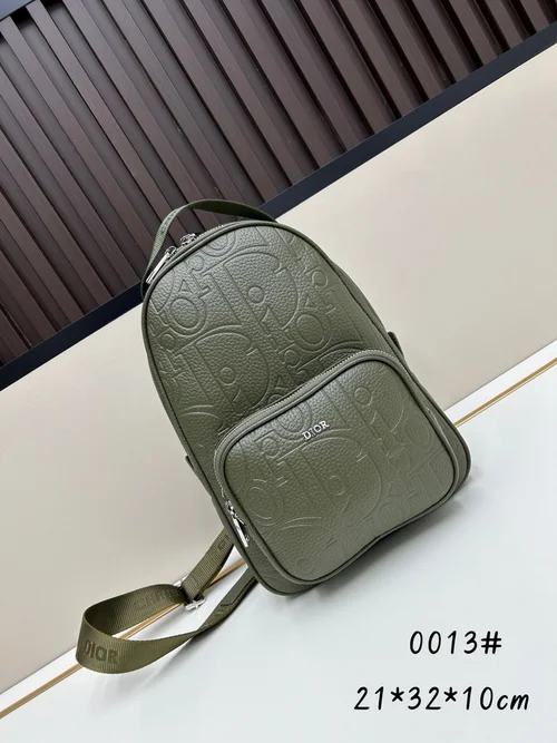 11 Dior Backpack Large Women Men Luxury Oblique Canvas