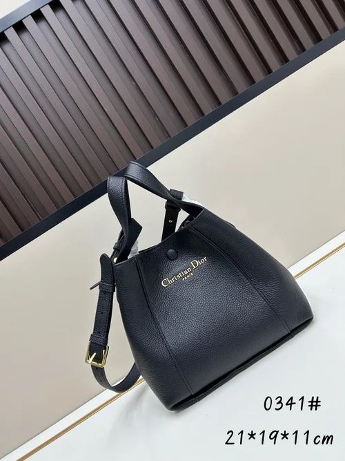 11 Dior Bucket Bag Small Drawstring Women Luxury Leather