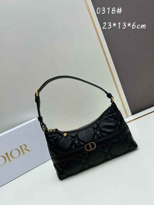 11 Dior Underarm Bag Small Women Luxury Oblique Canvas