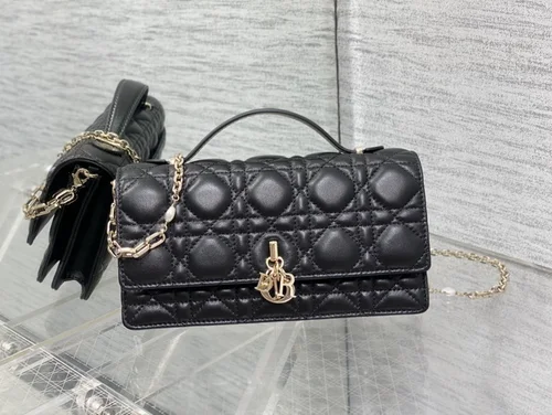 Dior Original Women's Handbag Authentic Quilted Luxury