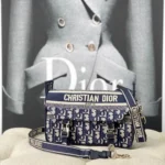Dior Original Camp Messenger Bag Authentic Oblique Canvas