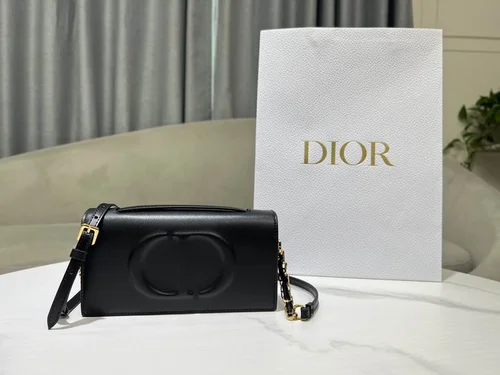 Dior Original Signature Small Pouch Authentic Luxury Accessory