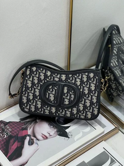 Dior Original Signature Small Pouch Authentic Luxury Accessory