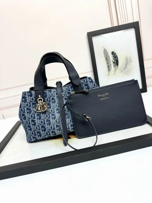 Dior Original Toujours Large Tote Authentic Canvas Luxury