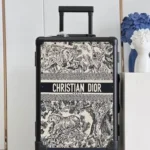 Dior Original Trolley Case Carry On Luggage Authentic Luxury