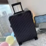 Dior Original Trolley Case Carry On Luggage Authentic Luxury