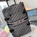 Dior Original Trolley Case Carry On Luggage Authentic Luxury