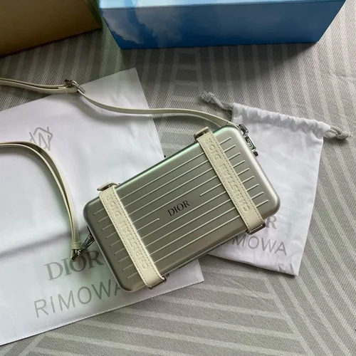 Dior Original Trolley Case Carry On Luggage Authentic Luxury