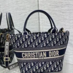 Dior Original Basket Woven Tote Authentic Luxury Designer