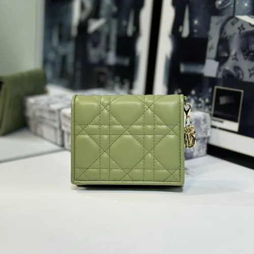 Dior Original Women's Wallet Authentic Oblique Canvas Luxury