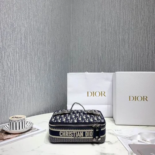Dior Original Beauty Cosmetic Bag Authentic Vanity Luxury