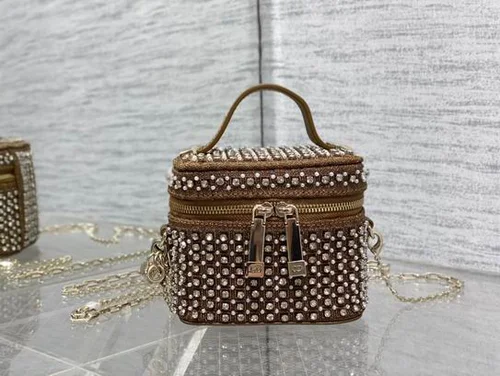 Dior Original Beauty Cosmetic Bag Authentic Vanity Luxury