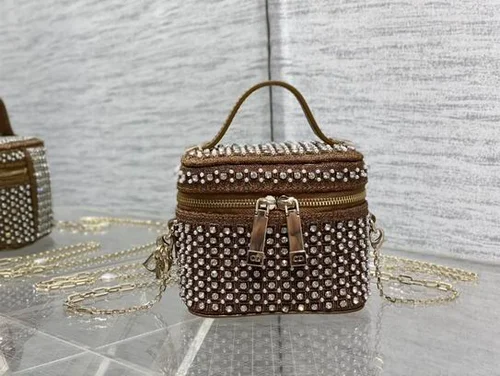 Dior Original Beauty Cosmetic Bag Authentic Vanity Luxury