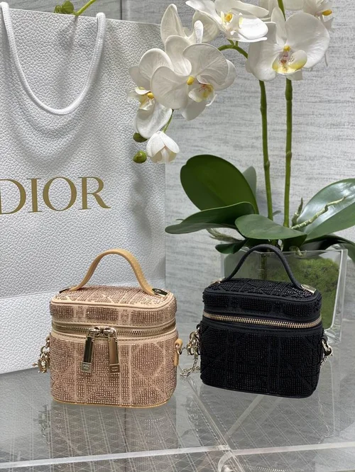 Dior Original Beauty Cosmetic Bag Authentic Vanity Luxury