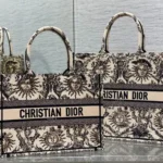 Dior Original Book Tote Large Authentic Embroidery Luxury