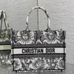 Dior Original Book Tote Large Authentic Embroidery Luxury
