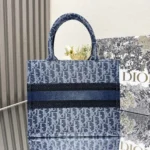 Dior Original Book Tote Large Authentic Embroidery Luxury